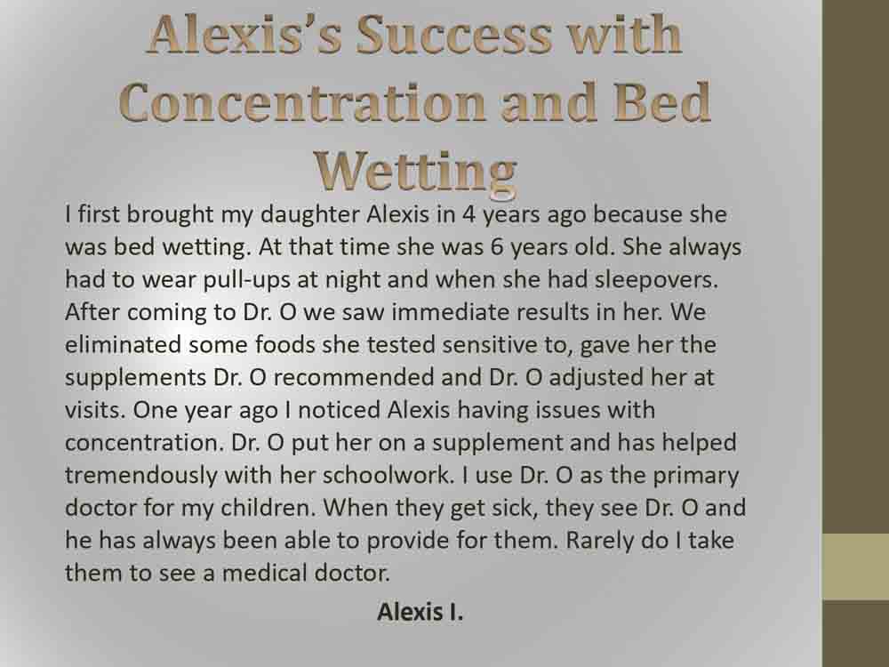 success story - alexis