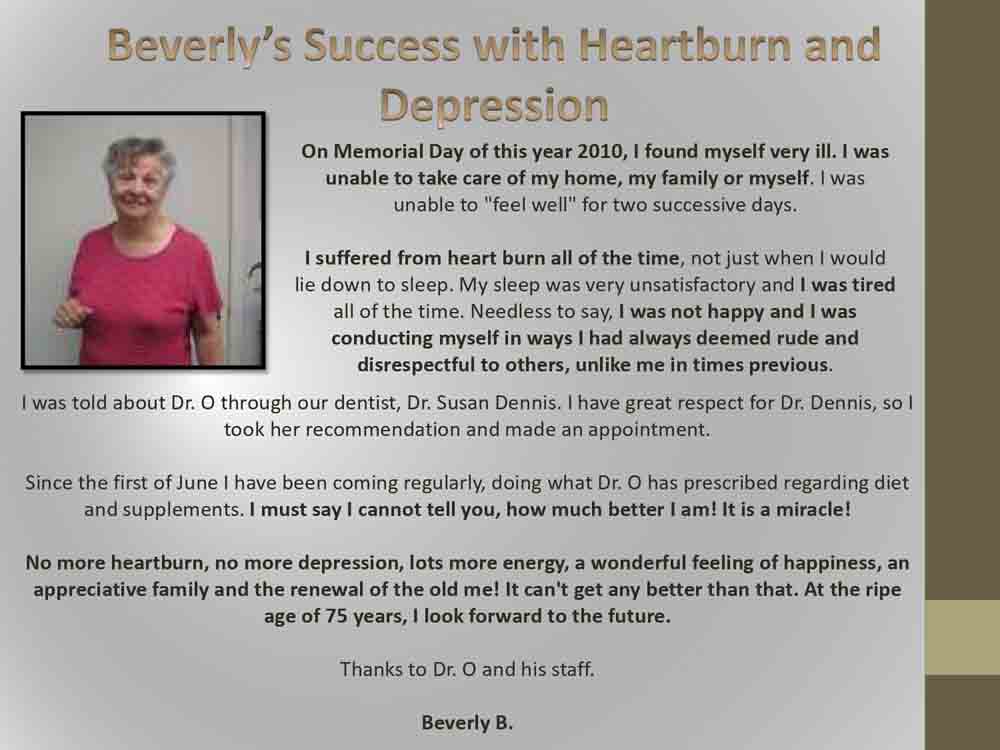 success story - beverly