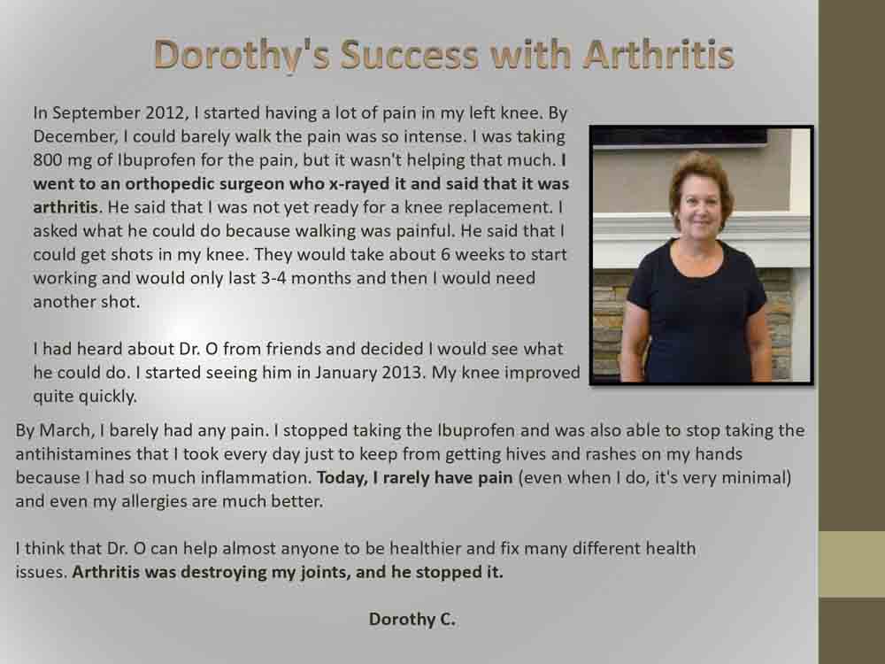 success story - dorothy