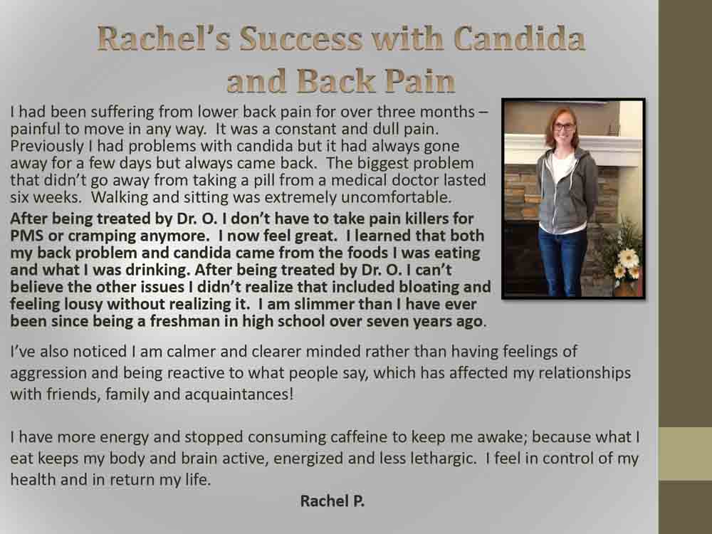 success story - rachel p.